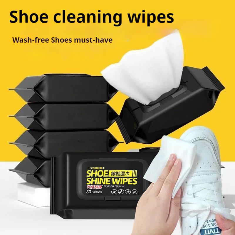 White Sneaker Care Kit - Портативные уличные салфетки для чистки обуви,