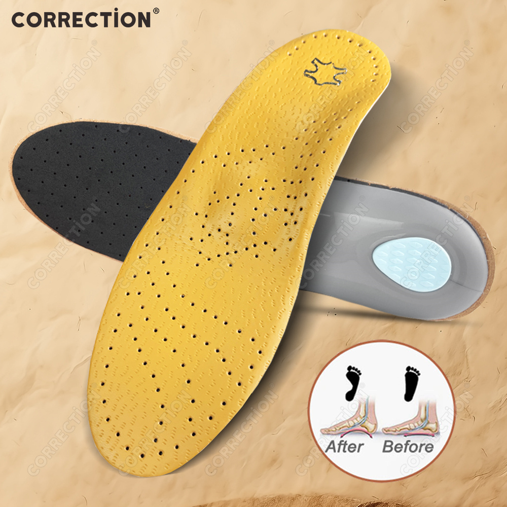 The Sneaker Care - Кожаные ортопедические стельки с поддержкой свода