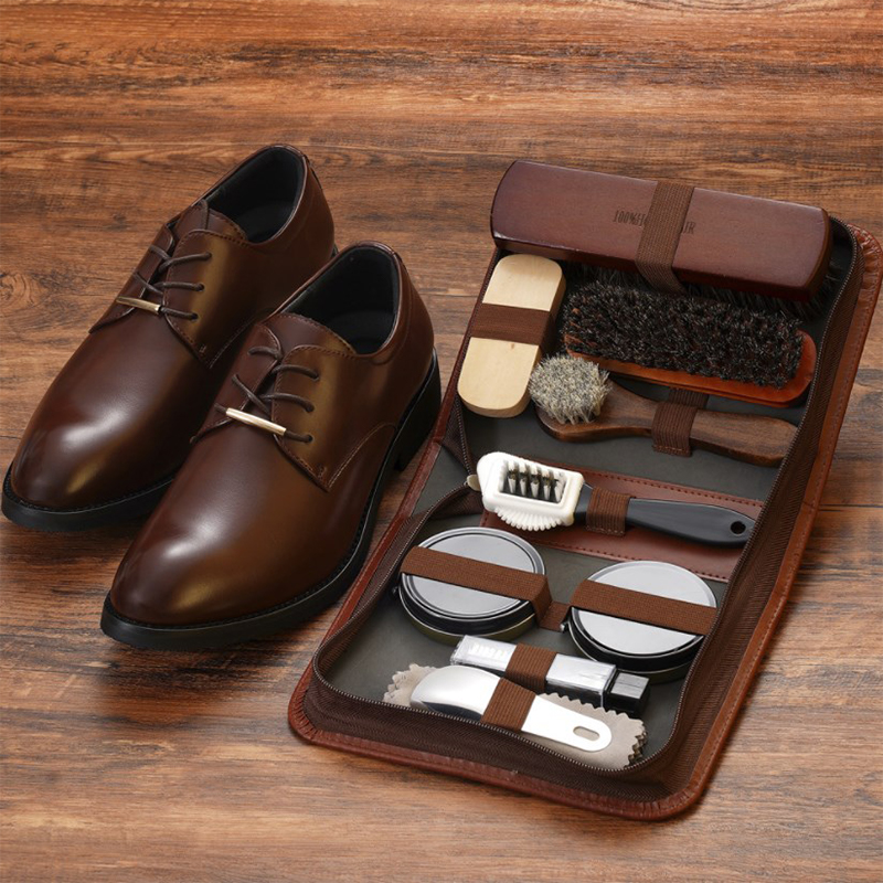 Sneaker Leather Care - Набор кистей для обуви из конского