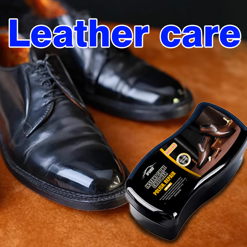 Sneaker Leather Care - Губка для мгновенного придания блеска обуви