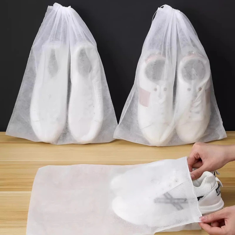 Shoe Bag Dust - 10/30/50 шт. Дышащие пылезащитные чехлы из