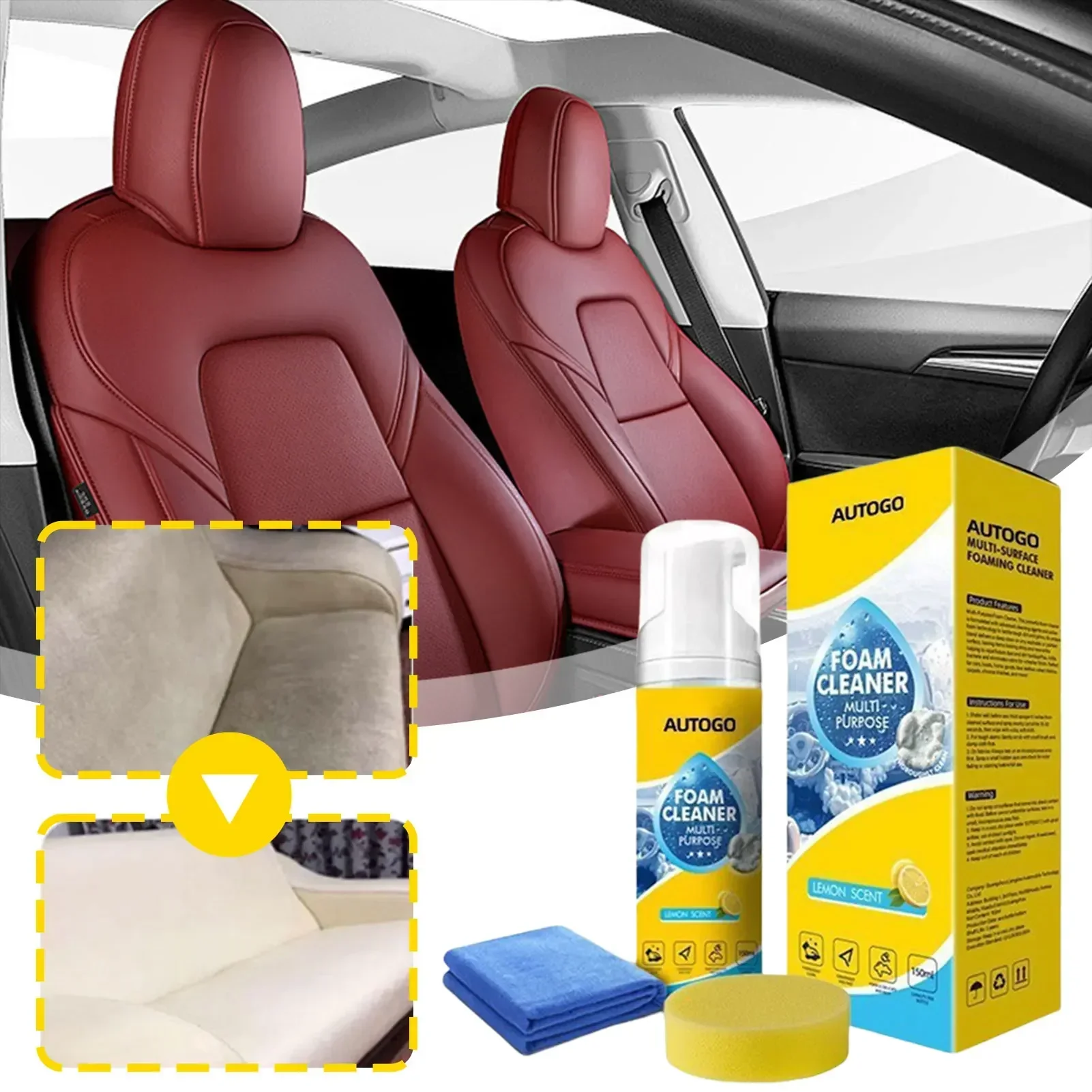 Sneaker Leather Care - 150 мл универсального пенного очистителя для