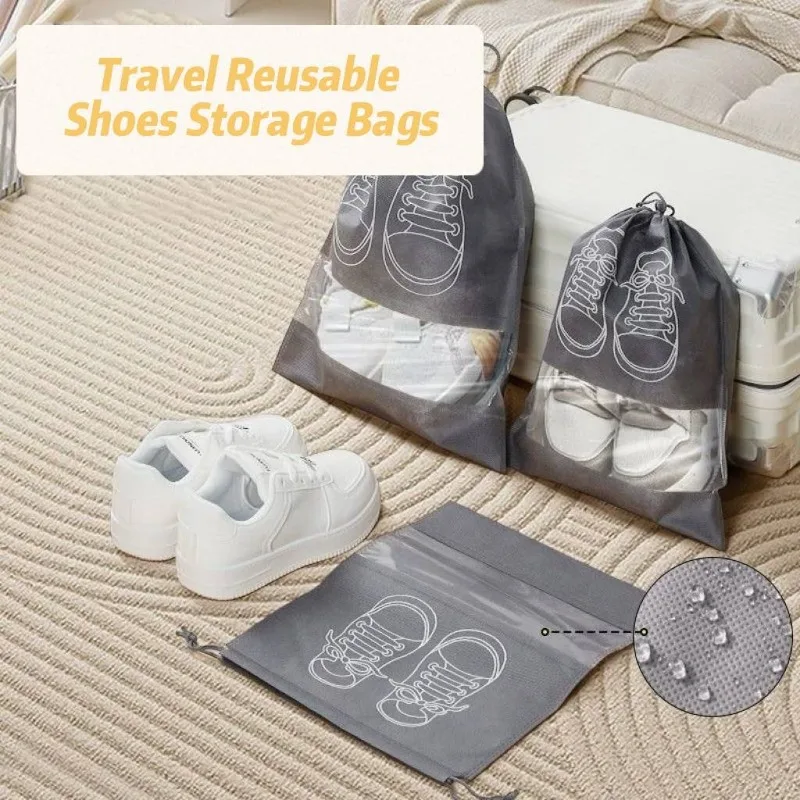 Shoe Bag Dust - 1-30 шт. Органайзеры для хранения обуви,