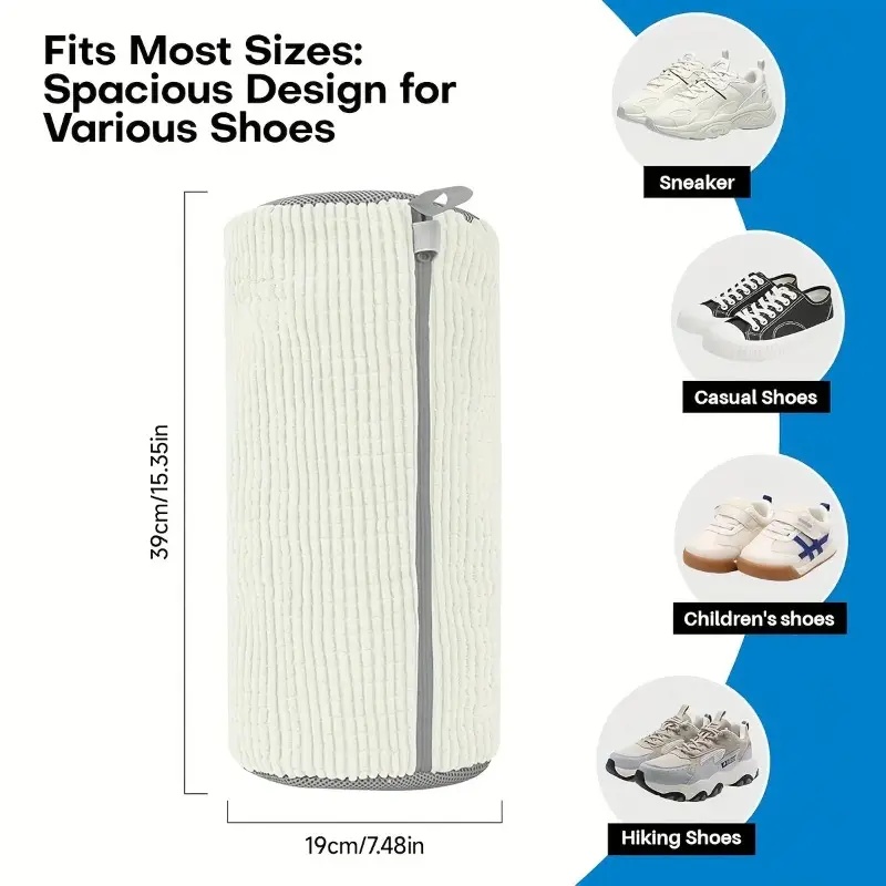 Shoe Bag Dust - Многоразовый набор мешков для стирки обуви,
