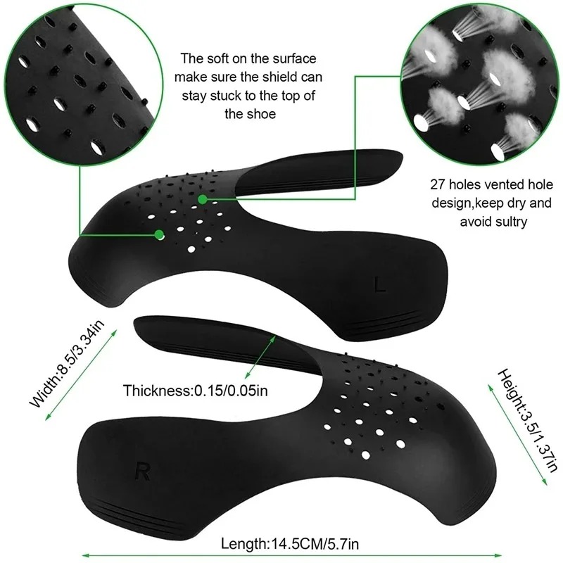 1 пара защитных черевиков для  – обзор и цена Crease Protector Toe