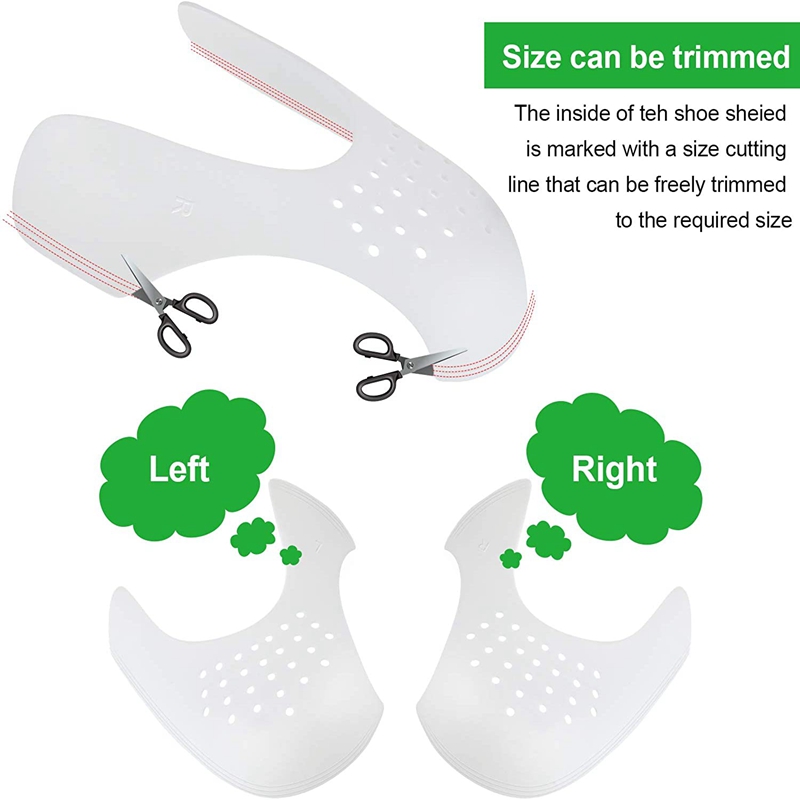2 шт., защитные сгибающиеся ко – обзор и цена Crease Protector Toe