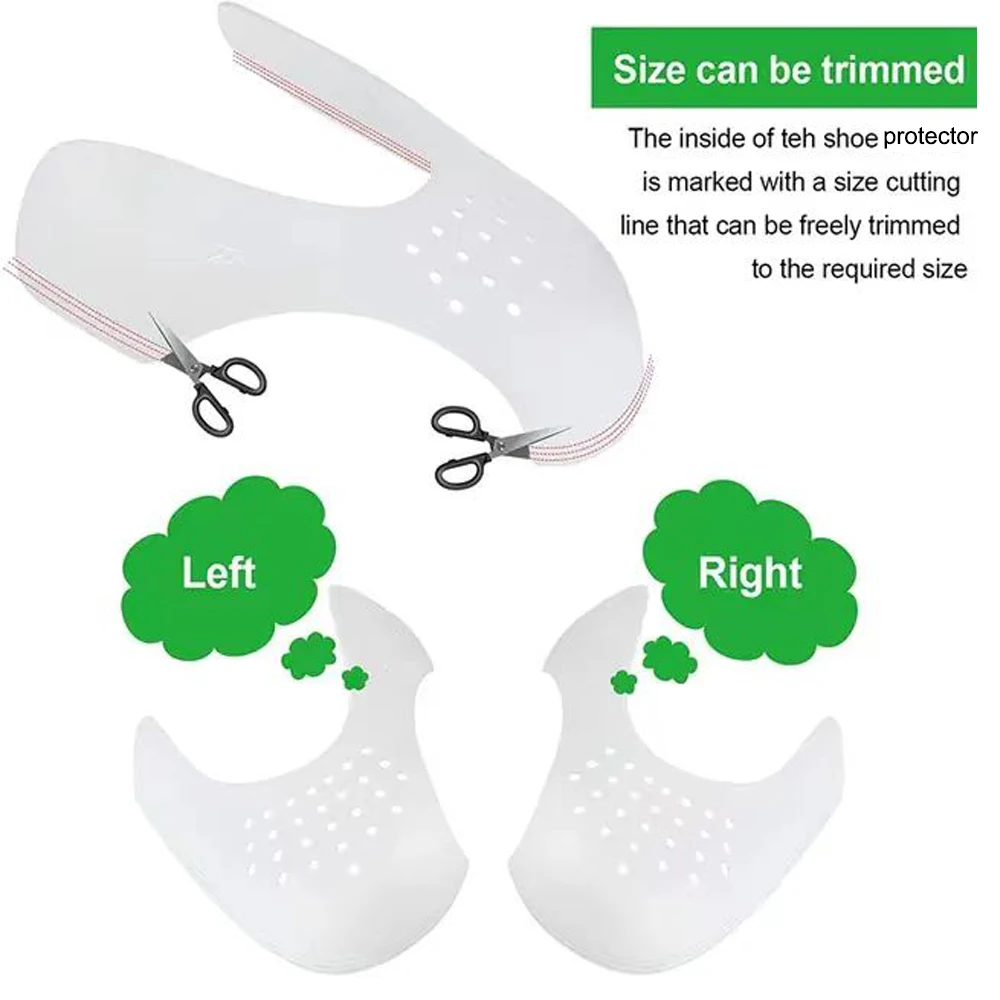 5 пар, защитные Сникерсы для о – обзор и цена Crease Protector Toe