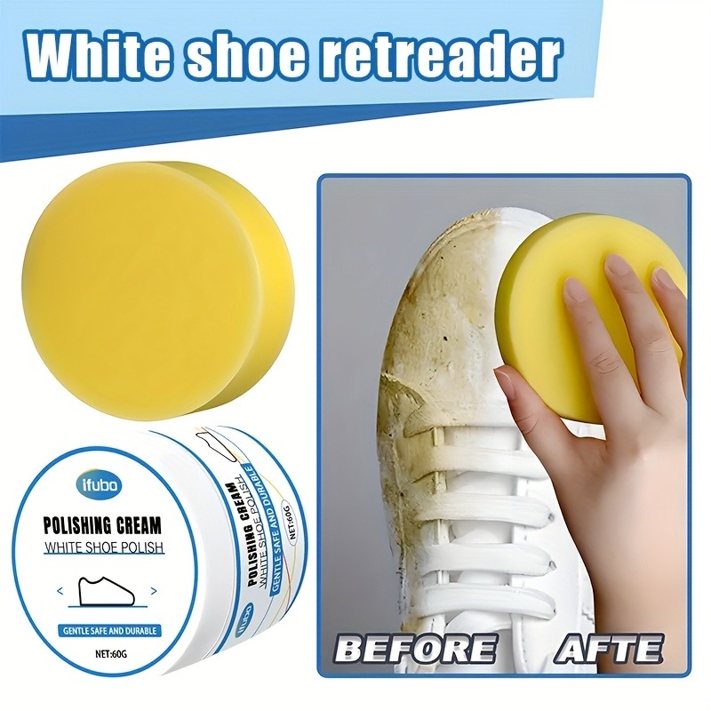 Белый крем для обуви IFUBO: бы – обзор и цена White Sneaker Care Kit
