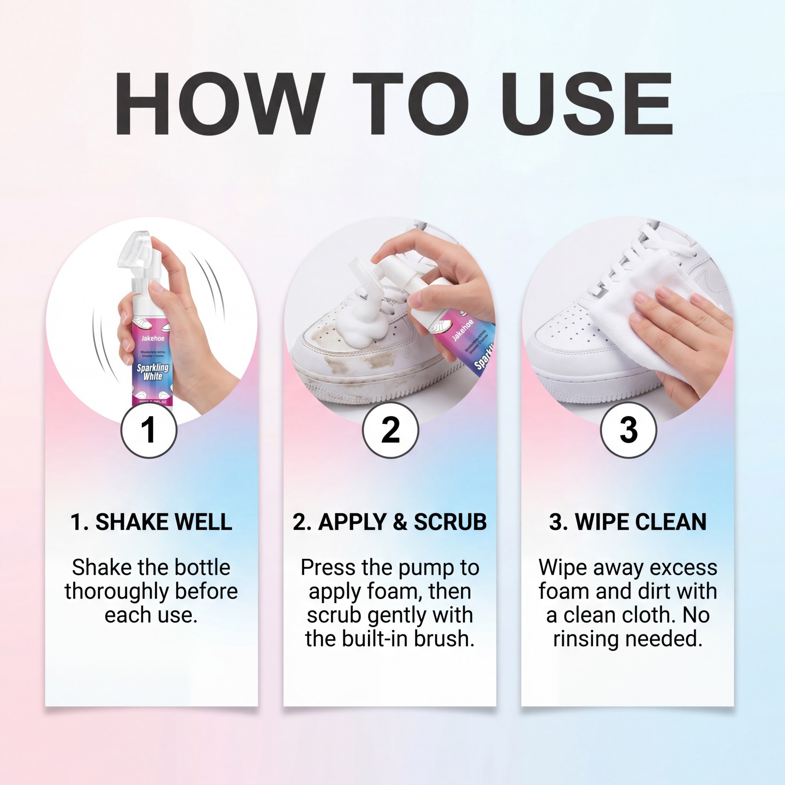 Жидкость для чистки кроссовок  – обзор и цена Sneaker Care Whitener