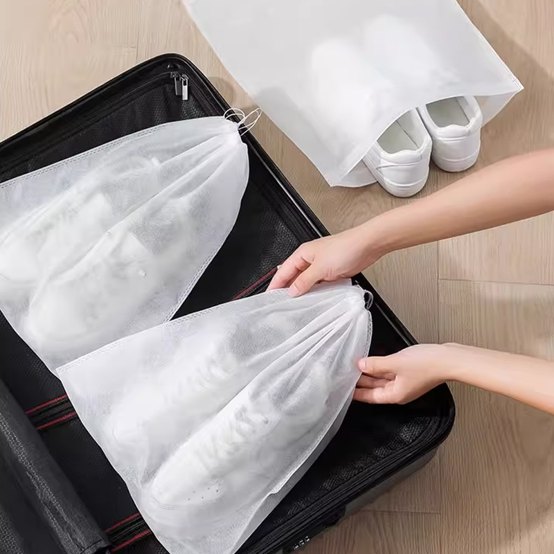 1-100 шт. Чехол для обуви: бел – обзор и цена Shoe Bag Dust
